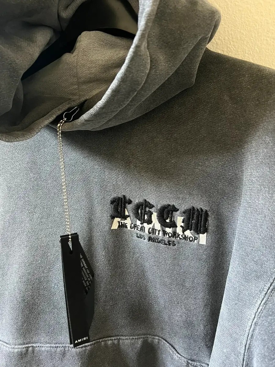 Amiri TGCW Flames Hoodie Black | eBay