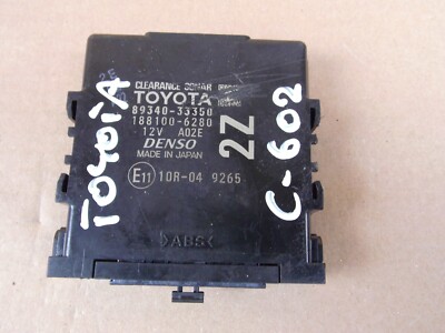Toyota Camry XIII V70 2020 control unit SONAR module 89340-33350