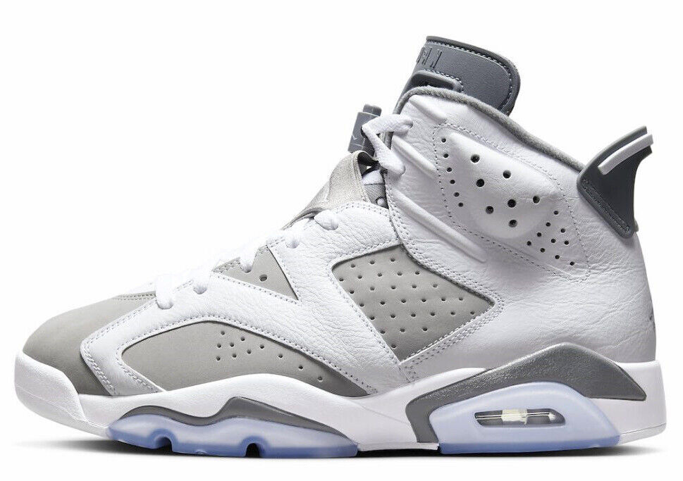 Nike Air Jordan 6 Retro Cool Grey White CT8529-100 Men's Size | eBay