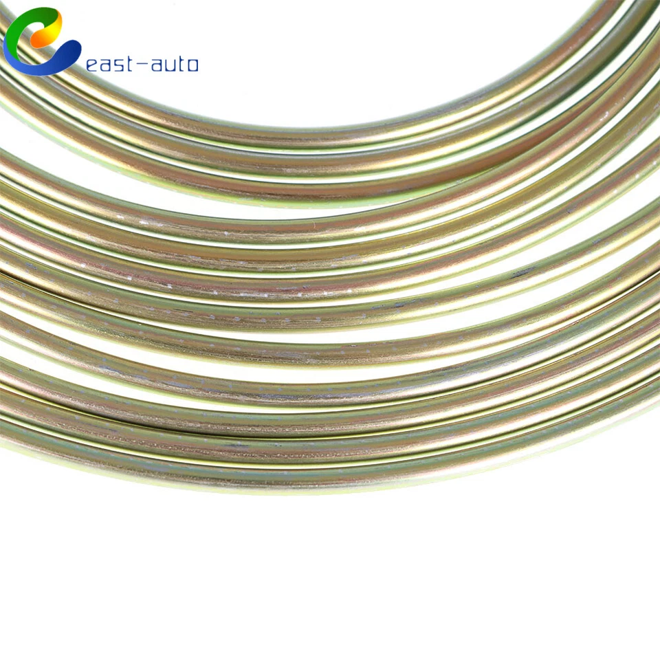 Kits de tubos de línea de freno OD de 25 pies 3/16" y tuerca de conector de tubo de freno de 16 Foto 3 de 4