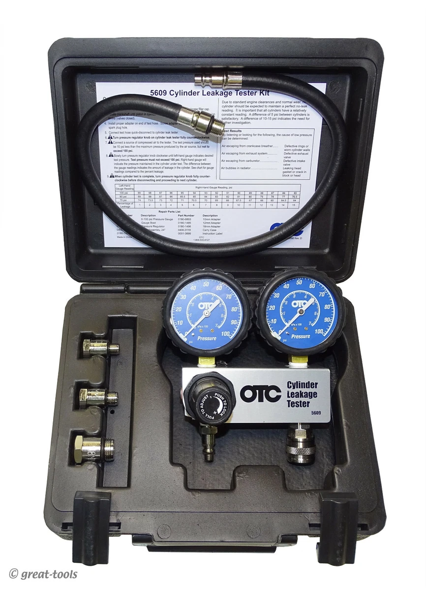 ENGINE CYLINDER LEAKAGE TESTER leak down OTC Tools automotive tool