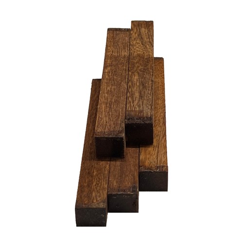 60 Packung, Gabun Ebenholz Pen Turning Blanks Schnitzen Holz Blöcke 1.9cm X 3