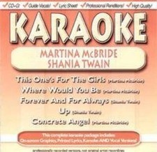 Karaoke: Martina Mcbride Shania Twain - Audio CD By Mcbride - VERY GOOD