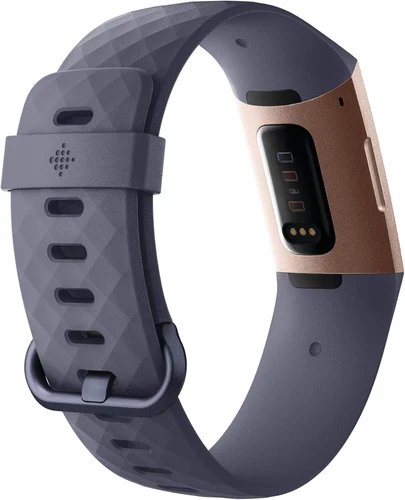 New Fitbit Charge 3 Fitness Activity Tracker Rose Gold/Blue Grey One S &L Size - Picture 4 of 19