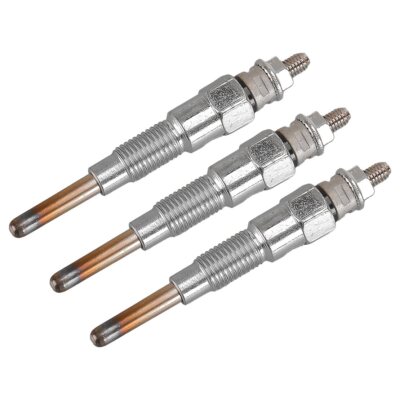3pcs Glow Plug Replacement Fit For Kubota D722 Z482 Engine