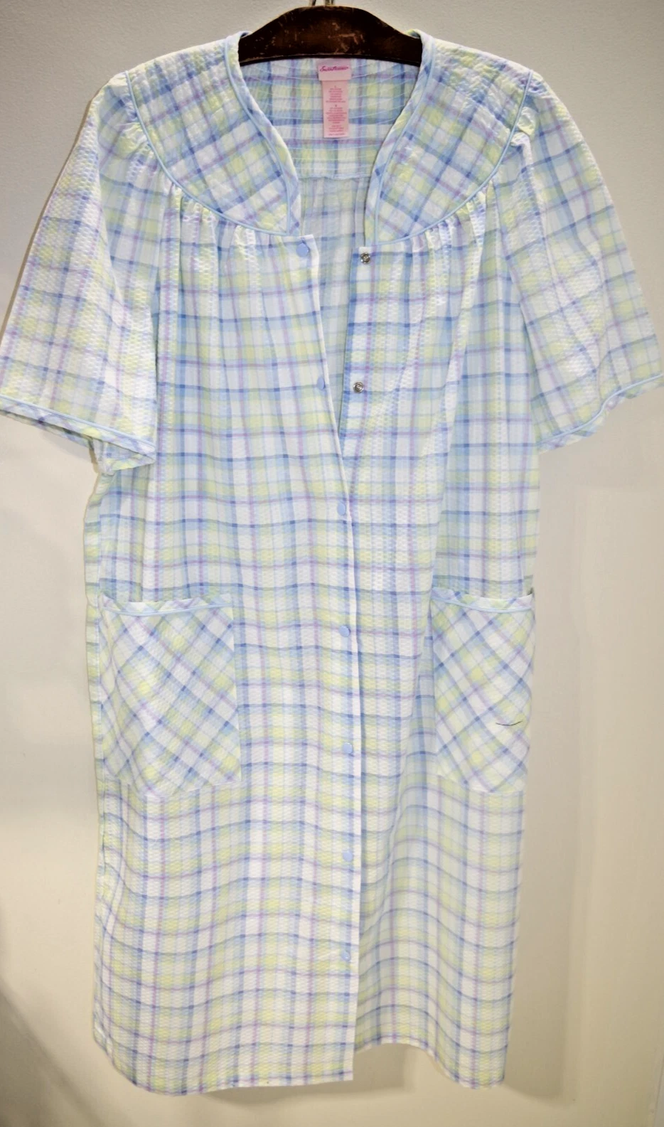 UNDERCOVER Abito C23 NUOVO SECRET TREASURES Seersucker pastello a quadri snap lounge L estate