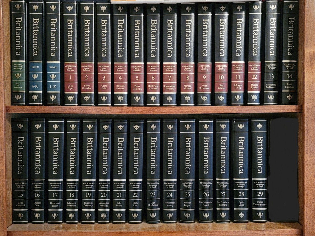 Encyclopedia Britannica Set and Updates | eBay