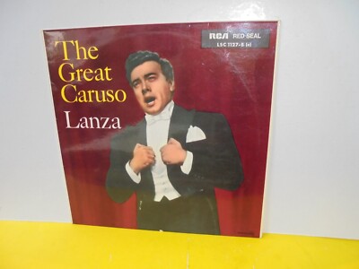 LP - MARIO LANZA - THE GREAT CARUSO