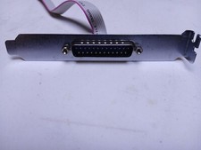 DB25 DB-25 Male to 10-Pin 2x5 IDC Female Motherboard Header Adapter  USED 