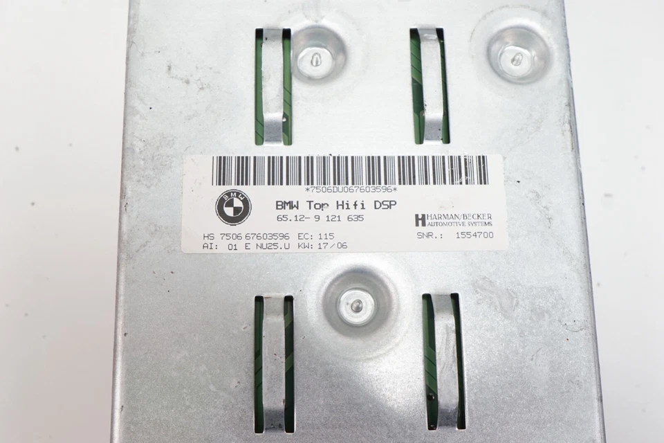 BMW 3 5 6 Series Amplifier AMP Audio Top HI-FI Harman OEM 2004 - 2008 - Image 3 of 3