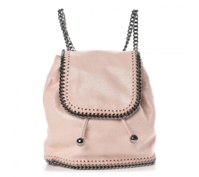 Authentic Stella McCartney Pearlescent Shaggy Deer Mini Rucksack Backpack Pink Authentic Stella McCartney Pearlescent Shaggy Deer Mini  main image 4