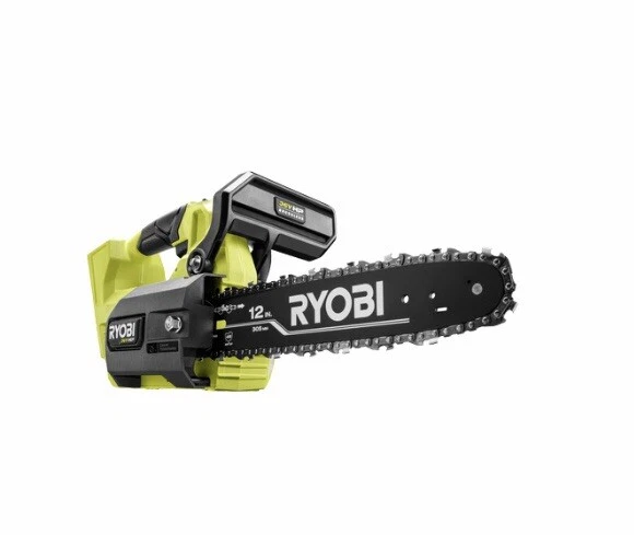 NEW Ryobi 36V HP Brushless 12” (30cm) Top Handle Chainsaw 4.0Ah Kit R36XCHS14 - Image 2 of 4