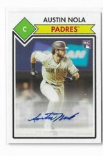 Austin Nola 2020 Topps Montgomery Club Auto Autograph Rookie RC