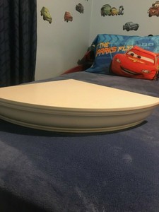 Pottery Barn White Corner Shelf Ebay