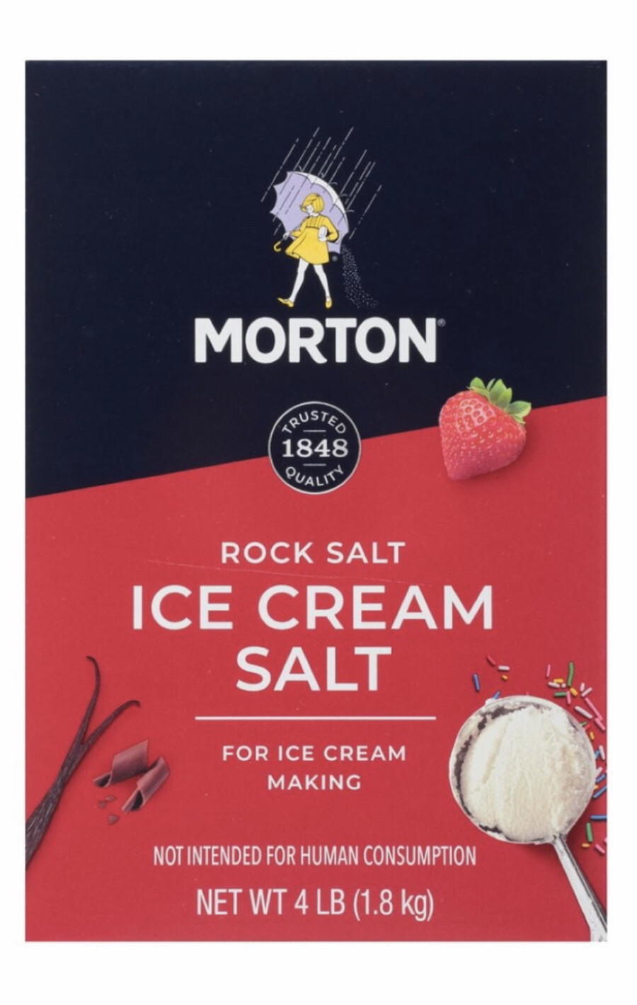 Morton Ice Cream Salt For Making Homemade Ice Cream Rock Salt Crystal BestSeller eBay