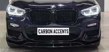 BMW X3 G01, X4 G02 M-Sport Frontsplitter Glanz Schwarz Performance Style 18-21