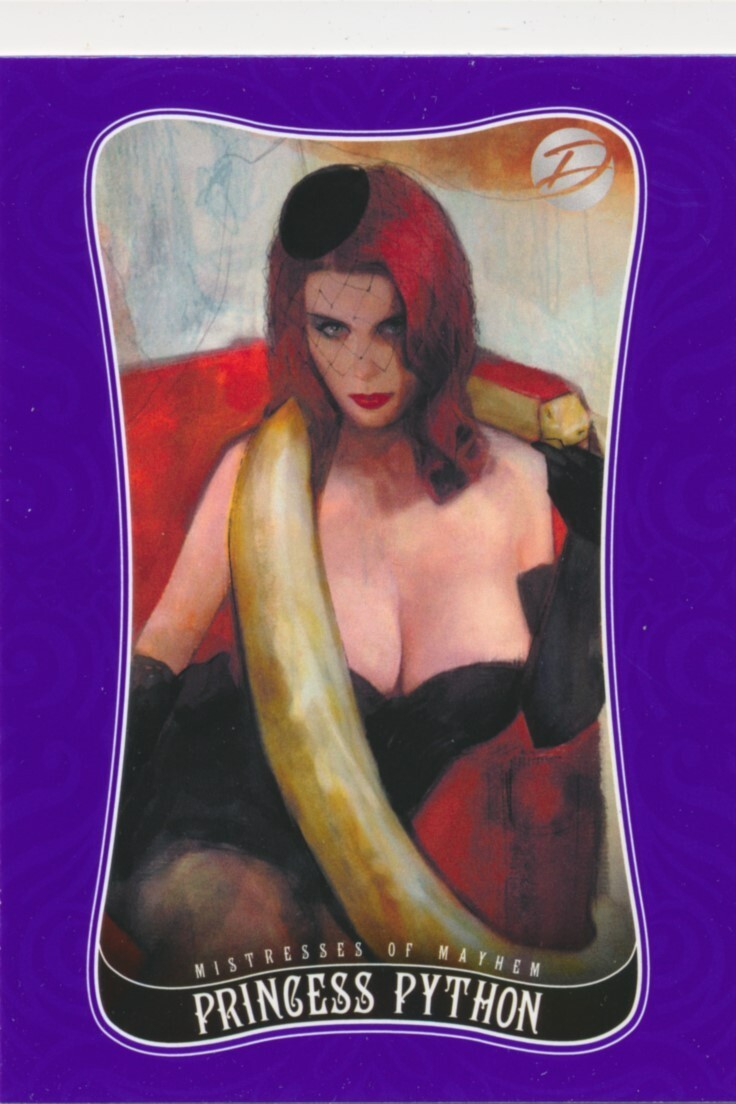#26 PRINCESS PYTHON 2014 Marvel Dangerous Divas 2 SERPENT SOCIETY CIRCUS CRIME