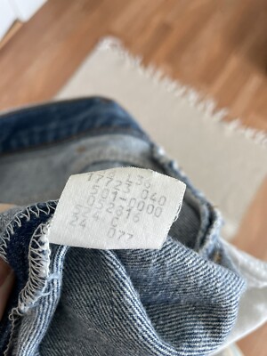 Vintage Levis 501 Denim Jeans W34 L34 Made in USA 90s 501XX | eBay