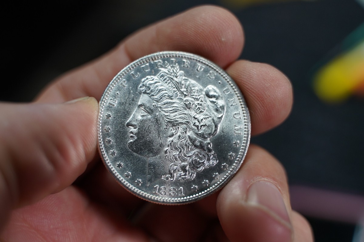 1881-S US Morgan Silver Dollar POPPING SeX AppEAL Lustrous Lady
