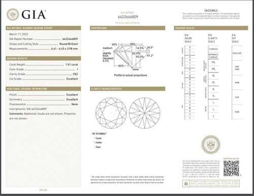 Gorgeous Platinum Diamond Engagement Ring with GIA Cert for Center Diamond - Picture 11 of 11
