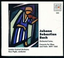 Bach Orchestral Suites Concerto for Oboe & Violin BWV 1060 - Ross Pople NEW 2 CD