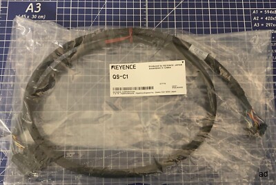 Keyence Standard Cable 1m QS-C1 - Hybrid Stepping Motor QS Series 