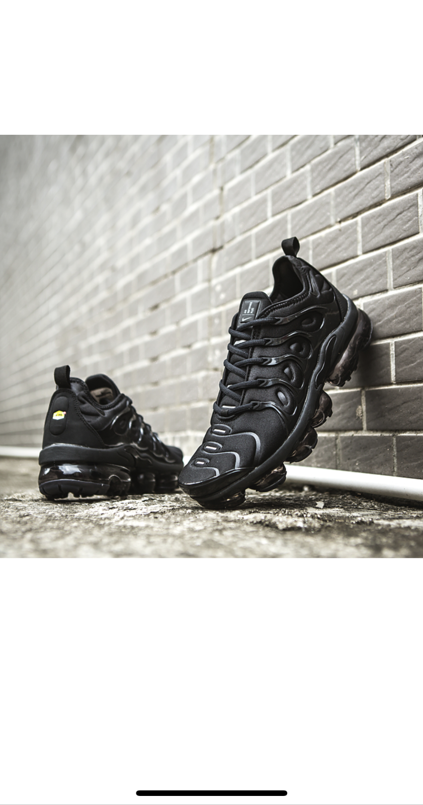 vapormax tn plus black