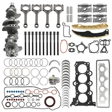 Engine Rebuild Kit - Crankshaft Con Rods Timing Kit FOR HYUNDAI KIA 1.6L G4FD