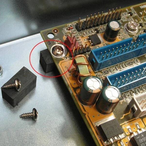 ATX Pour At Châssis Convertisseur Kit Bloc Self Asynchrone Interrupteur P8 P9 I - Photo 4/4