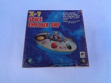 X-7 Space Explorer Ship Tin-Toy 1960s ST Modern Toys - EMPTY BOX ONLY