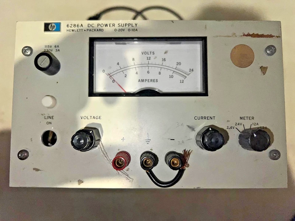HP 6286A DC Power Supply 0-20V 0-10A - Image 4 of 4