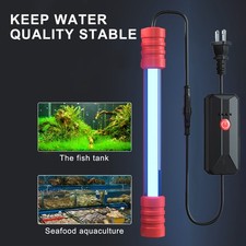 Aquarium U-V Light Algae Clean Light Fish Tank Green Water Clean Lamp with Timer