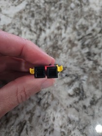 Lego Black Falcon 6062 6102 Black Chin Guard Castle Minifigure