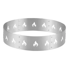 Fire Pit Stand Stainless Steel Accessory Outdoor Fireplace for Camping Bonfire