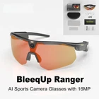 BleeqUp Ranger AI Sports Camera Glasses with 16MP 120°FOV 1080P Video Recording