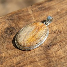 Picture Jasper 925 Sterling Silver Pendant | ...