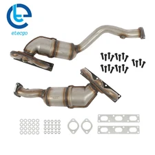Front+Rear Catalytic Converter For BMW 325i 330i 325Ci 330Ci 2.5L 3.0L 2001-2006