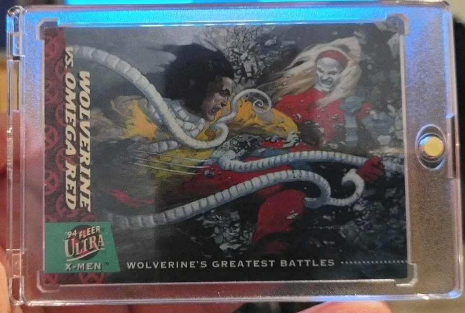 WOLVERINE vs OMEGA RED 1994 X-Men Fleer Ultra Greatest Battles #139. NM-MINT ! - Image 3 of 4