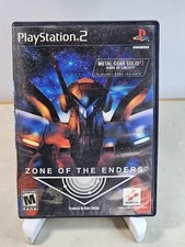 Zone of the Enders Sony PlayStation 2 Game Case Manual NO Demo Disc