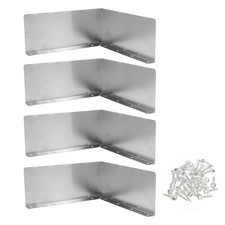 4 Pcs Roofing Rain Diverter Gutter Guard Mesh Splash Prevention Device