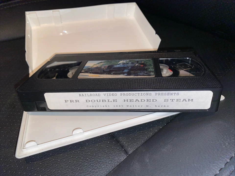 Rare 1985 P.R.R. Doubleheaded Steam VHS - Railroad Video HTF OOP Rare Few Copies - Image 4 of 4