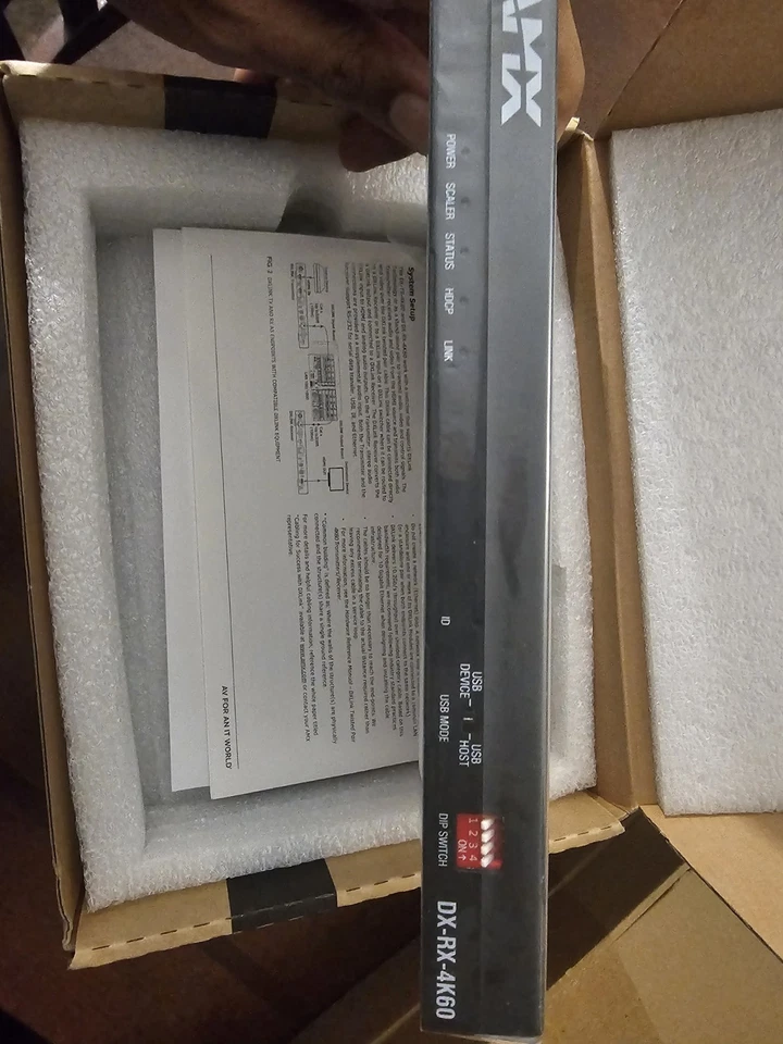 AMX DX-RX-4K60-TAA DXLink 4K60 HDMI Receiver Module FG1010-512-02 - Image 3 of 3