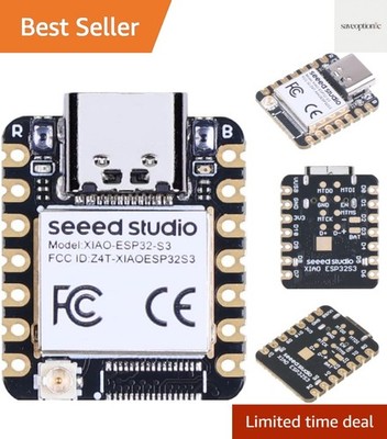 Power Efficient XIAO Board: 2.4GHz WiFi, BLE 5.0, Arduino/MicroPython Support