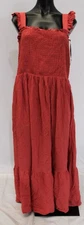 City Chic Women's Sleeveless Solid Hally Midi Dress NC3 Desert Rose Medium NWT