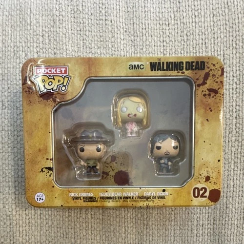 Funko Pocket Pop! Vinyl: The Walking Dead Rick Grimes Daryl Dixon Multipack #02