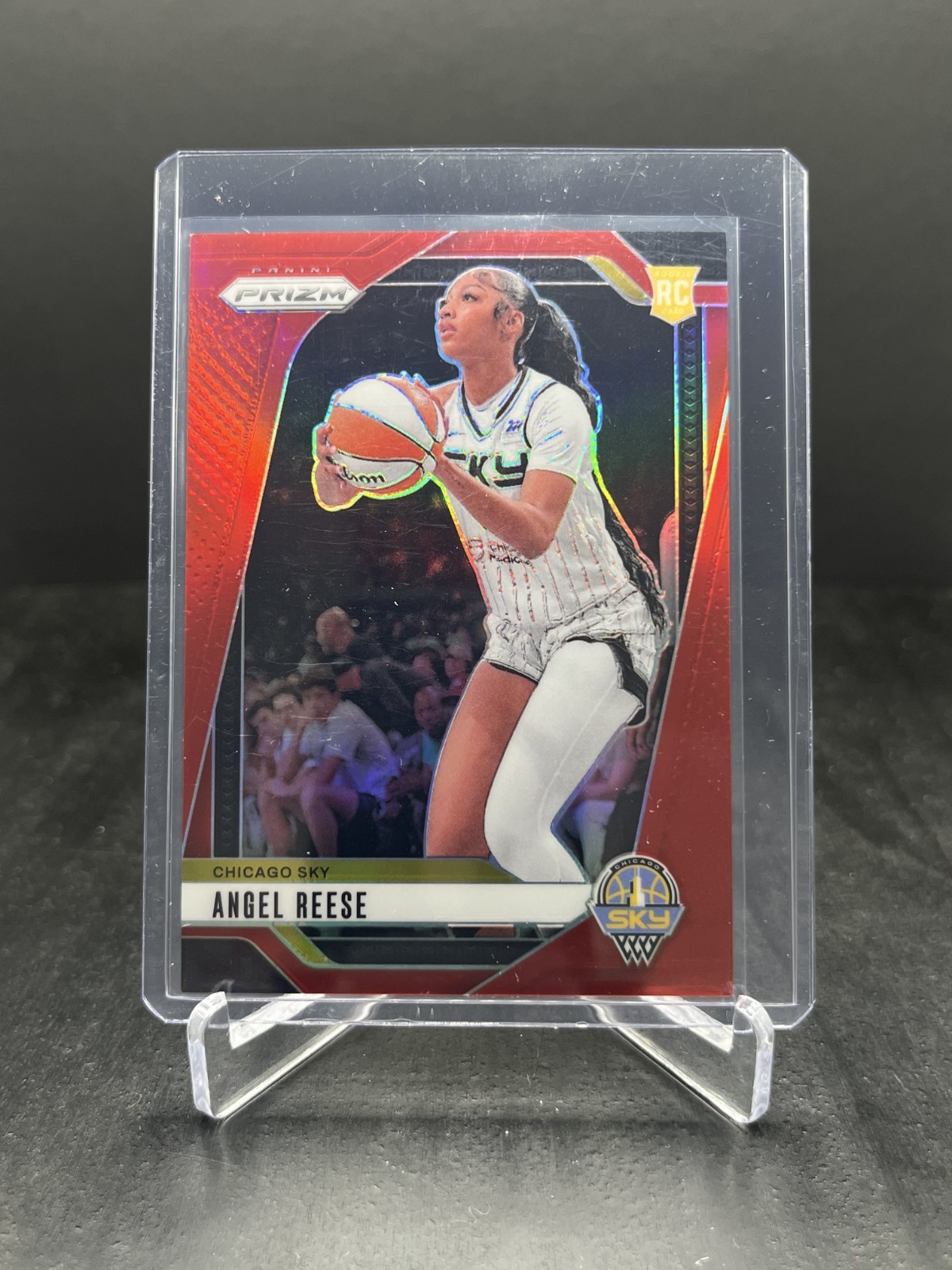2024 Panini Prizm WNBA Basketball Angel Reese RC Rookie Red 212/299 #10