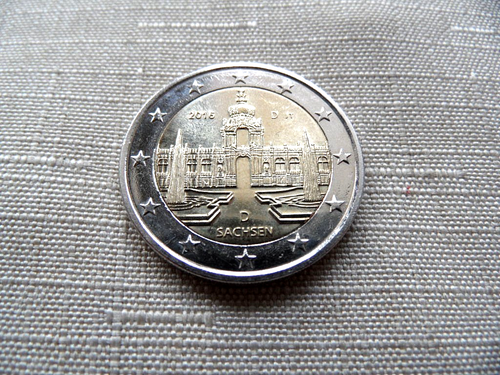 2 Euro Gedenkmünze Deutschland 2016 Sachsen Zwinger st - unz oder Zirkuliert vz - Bild 8 von 29