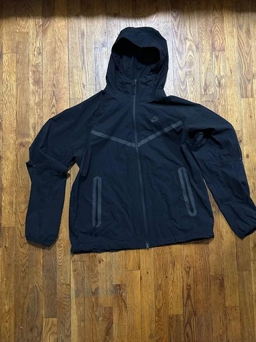 Nike Tech Woven Full-Zip Jacket Black Size M - product listing photo