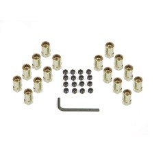 Mr Gasket Rocker Arm Nut 920g 38-24 Polylock Non-roller For Sbc Sbf Pontiac