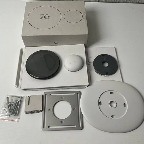 Google Nest Learning Thermostat (4th Gen, 2024) with Nest Temperature Sensor